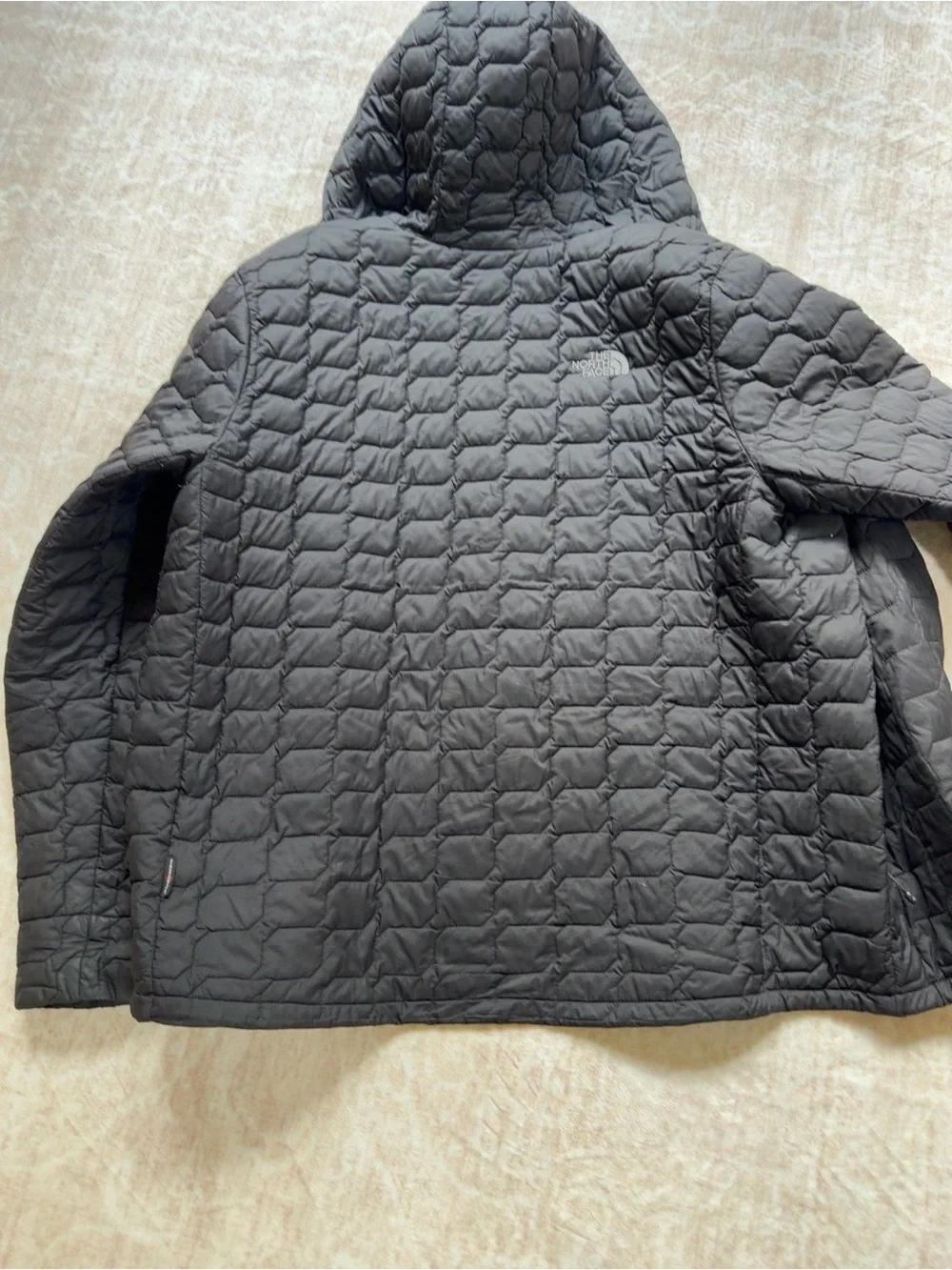 The North Face Men’s Black Quilted Hooded Puffer